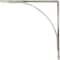 Ekena Millwork Morris Steel Bracket, Stainless Steel 3"W x 18"D x 18"H BKTM03X18X18MOSS - alternate 3